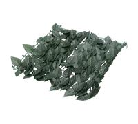 ibasenice Artificial Leaf Fence Net 0.5x3m Simulated Green Leaf Privacy Screen Decorative Garden Hedge Panel for Balcony Outdoor Patio Landscaping