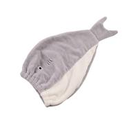 ibasenice Assorted Colour Cartoon Shower Cap Water Absorbent Hair Dry Cap Made of Polyester Quick-drying and Easy to Wear for Householders and Office Workers Random Color