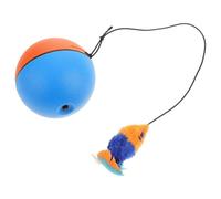 ibasenice Automatic Electric Cat Ball for Interactive Play with Kitten and Cat, Made of Sturdy Abs Material Featuring Fake Mice Design and Easy Operation, Requires 1 X Aa Battery (not