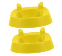 ibasenice Ball Display Stand 4 Prong Holder Adjustable Football Kicking Tee for Soccer and Basketball Sturdy Plastic Rack for Sports Equipment Organization