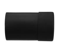 ibasenice Barbell End Cap Silicone Anti-skid Protective Sleeve, Black, for Dumbbells and Barbells, Athlete Use in Home Gym and Exercise Environments