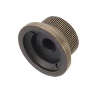 ibasenice Bass Guitar Volume Control Knob Button, Rotary Potentiometer Knob with Precise Adjustment and Easy Installation, Iron round Dome Shape for Rehearsals and Studio Performance
