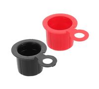 ibasenice Battery Terminal Covers Caps High Resistance Plastic Top Post Insulator Protectors for Car Motorcycle Truck Rv Battery Preservation with Sturdy Build Red Black
