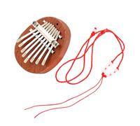 ibasenice Beginner 8 Keys Kalimba Mini Thumb Piano for Kids and Adults Portable Wooden Finger Piano Lightweight Small Hand Instrument