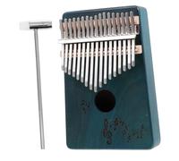 ibasenice Beginner-friendly Kalimba 17-tone Wooden Key Thumb Piano Portable Music Instrument Creative Finger Piano Toy