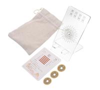 ibasenice Beginner i Ching Oracle Cards Set Hexagrams for Divination Chinese Fortune Telling i Ching Guide Cards