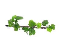 ibasenice Bendable Reptile Climbing Branch with Suction Cup Realistic Fake Plant Decor for Bearded Dragons Geckos Frogs and Snakes Artificial Greenery for Terrarium Enclosures