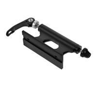 ibasenice Bike Stability Clamp Bicycle Stabiliser Clamp Aluminium Alloy Black Easy Installation for Mountain Bike Fork Secure Transport Truck Tailgate