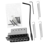 ibasenice Black Bridge for Left Handed String Guitar Tremolo System Screw Arm for Electric Guitar Accessories