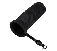 ibasenice Black Oxford Cloth Drumstick Holder Bag Lightweight and Wear Resistant Drumstick Storage Bucket for Performance Site and Stage Use