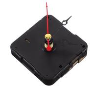 ibasenice Black Plastic Wall Clock Mechanism Kit with Hands for DIY Repair