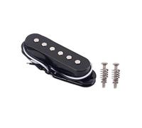 ibasenice Black Single Coil Pickup for Electric Guitar High-performance Musical Instrument Part Fixed Circuit Board Easy Installation Enhanced Sound Clarity