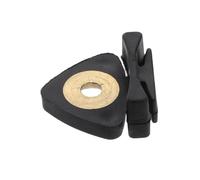 ibasenice Black Viola Practice Mute Tool Noise Reduction Silence Accessory Lightweight Orchestra Use for Violin and Viola Quiet Practice Protect Hearing