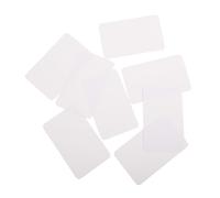 ibasenice Blank Cards with Convenient Page Marker Feature Double-side White Paper Postcards 200pcs for Writers and Readers and DIY, Graffiti Note Taking