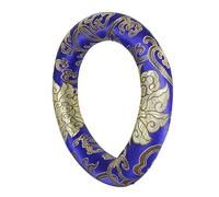 ibasenice Blue Use Silk Pad and Bowl Cotton for Bowls Music Singing Soft with Fabric Meditation for Buddhism Artist