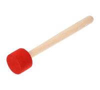 ibasenice Bo Bang Bo Hammer Singing Bowl Wrapped Mallet Tibetan Singing Bowl Striker for Meditation Yoga Practice Mallet
