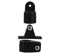 ibasenice Boat Canopy Hardware Marine Hinge for 22mm Tube Black Plastic | Deck Awning Accessory, Quick Install and Removal, Sturdy Build, Boating Use, Canopy Support Fitting
