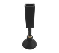 ibasenice Boom Barrier Silicone Bumper Barrier Arm Landing Pad Adjustable Leveling Spring Foot Silicone Plastic Buffer Support Base Black High Traffic Access Control Gate Accessory Areas