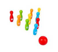 ibasenice Bowling Game for Sports with Non-toxic Material Indoor Outdoor Plaything Enhancing Hand-eye Coordination and Motor Skills Development