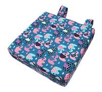 ibasenice Boy Girl's Detachable Chair Booster Cushion Portable High Chair Lift Pad Unique Patterns Washable Cover for Boy Girl Dining Straps for for Birthdays and Holidays