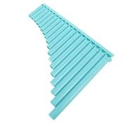 ibasenice Boy Girl's Pan Flute Instrument Beginner C Key Musical Toy for Boys and Girls Learning Traditional Chinese Music School Preschool