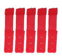 ibasenice Bra Extension Buttons Stretch Bra Extender Stainless Steel Sturdy Elastic Expandable Women Undergarments for Daily Use 1 Hook 3 Rows 10X2.3X0.3Cm