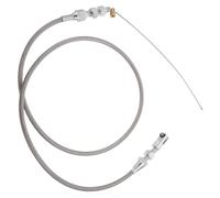 ibasenice Braided Throttle Cable Kit Wire Replacement for Automotive Vehicles Smooth Operation Choke and Throttle Line Compatible with Multiple Car Models