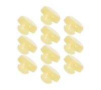 ibasenice Brake Pedal Stopper Pads Rubber Replacement for Vehicle 10pcs Reduces Noise and, Improves Braking Performance, for Car Owners