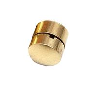 ibasenice Brass Cello Wolf Tone Mute Cylindrical Instrument Accessory for String Tone Suppression, Portable Violoncello Wolf Note Reducer Suitable for Practice Sessions