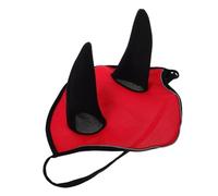 ibasenice Breathable Ear Bonnet for Horses Mesh Fabric Cover Fly Protection Equestrian Sports Accessories Adaptable Fit for Various Horse Breeds Comfortable
