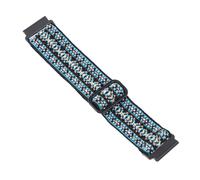 ibasenice Breathable Nylon Watch Band Comfortable Elastic Replacement Strap for Men Women Soft Touch Wristband for Sports Meeting Daily Wear