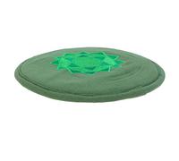 ibasenice Buddhist Sound Bowl Cushion Pad Handmade Green 20cm Embroidered Cushion for Singing Bowl Seven Meditation Mat Soft Rounded Religious Pad