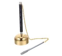 ibasenice Buddhist Supply Brass Dharma Ritual Utensil Lightweight Sound Golden Silver Buddha Instrument for Study Room Spirituality Practitioners