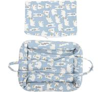 ibasenice Bunny Cage Hammock Absorbent Pee Pad, Soft Small Pet Hanging Bed for Guinea Pigs and Chinchillas, Warm Four Seasons Comfortable Hammock for Small Animal Cages