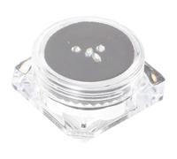 ibasenice Butterfly Tooth Jewelry Set 4 Pieces Crystal Teeth Gems Art and Manicure Accessories