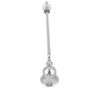 ibasenice Candle Smoke Rustic Bell Snuffer Handle and Vintage Long for Easy Operation Reduction, Metal Farmhouse Extinguisher Tool Portable Candle Flame Suitable for Homes and Hotels