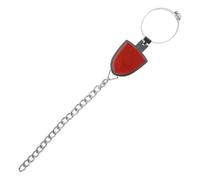 ibasenice Car Static Removal Strap with Metal Single Chain for SUV and Truck, Adjustable Reflective Design, Convenient Hanging Anti-Static Grounding Accessory