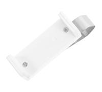 ibasenice Car Sun Visor Clip Holder for Gate Remote and Garage Opener, Adjustable White Remote Key Clip Compatible with Door Controls, Car Interior Organizer for Secure Storage