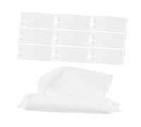 ibasenice Car Tissues Travel Size Tissues for Car Organizer Sun Visor Mount Refill Pouch Soft Comfortable Paper Napkins for Daily Commutes inside The Vehicle 15Pcs