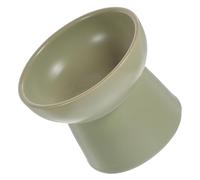 ibasenice Cat Bowl for Food and Water Raised Feeding Bowl Wear-resistant Ceramic Material for Daily Use to Protect Your Cat Neck from Bending and Prevent Spills The Floor