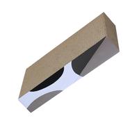 ibasenice Cat Scratcher Pad Cat Scratchers Cardboard Interactive Play Built to Last Corrugated Paper 17.29x9.98x6.29in Home Decor