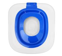 ibasenice Cat Toilet Trainer Kit, Cat Potty Training Kit Toilet Box, Blue | Fits Most Seats, Removable Kitty Toilet Trainer Urinal Seat Potty, Pet Toilet Training Tray for Home Pet Shop