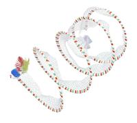 ibasenice Cat Tunnel with Interactive and Mouse Self Happy Kitten Plaything for Indoor Cats Reduces Loneliness and Separation Anxiety Encourages Natural Instinct and Active Play