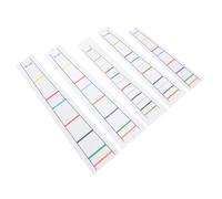 ibasenice Cello Finger Guide Set 5 Sheets Pvc and Paper Stickers for 1/8 to 4/4 Size Cellos, Easy to Stick Intonation Markers for Beginner Students and Music Teachers Practicing Hand Shape