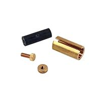 ibasenice Cello Wolf Wolf Note Mute for Cello Instrument Golden Finish Tone Suppression Device for Orchestral String Practice and Performance Use