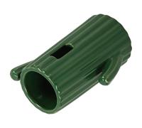 ibasenice Ceramic Cactus Pet Water Bottle with Stand for Hamsters and Small Animals, Green Ceramic Water Feeder for Bunny, Chinchilla, and Rodent Cage Hydration