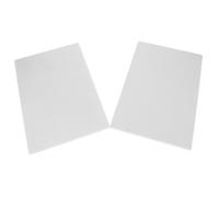 ibasenice Ceramic Fiber Board Insulation 2Pcs 10Mm Thickness 200X300Mm Fireproof Heat Pads for Industrial Furnace Wood Stove Use