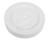ibasenice Ceramic Mold for Pottery Crafting, Pottery Crafting Tools, Gypsum, White, Quick-Release System, for Ceramic and Clay Projects, Students and Artists