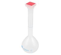 ibasenice Chemistry Laboratory Flask Plastic Measuring Flask for Science Experiments