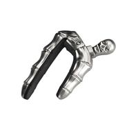 ibasenice Chic Skull Design Guitar Capo Tuning Clamp for Acoustic Ukulele Functional and Lightweight for Musicians and Halloween